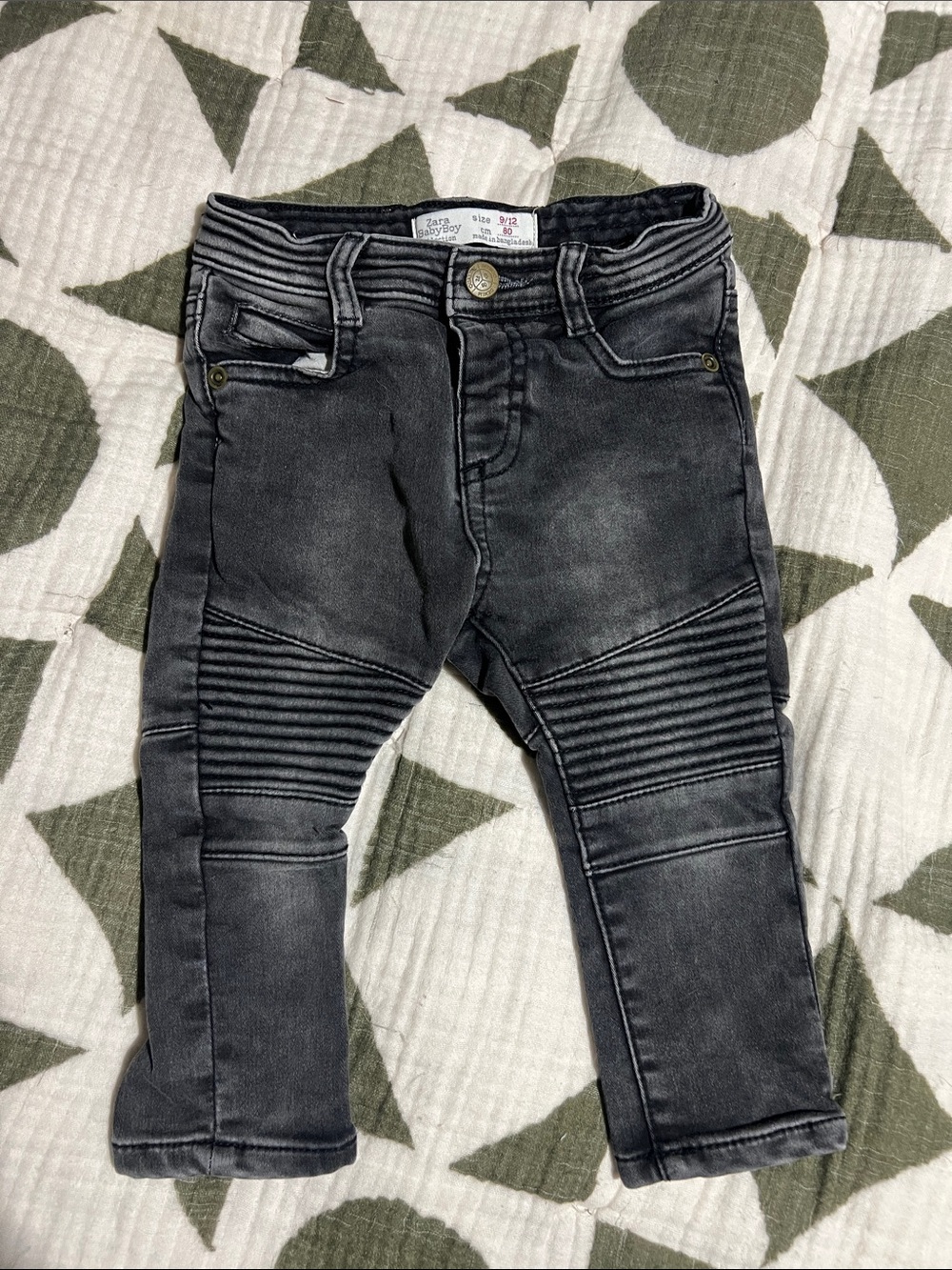 Zara Boys Moto Denim